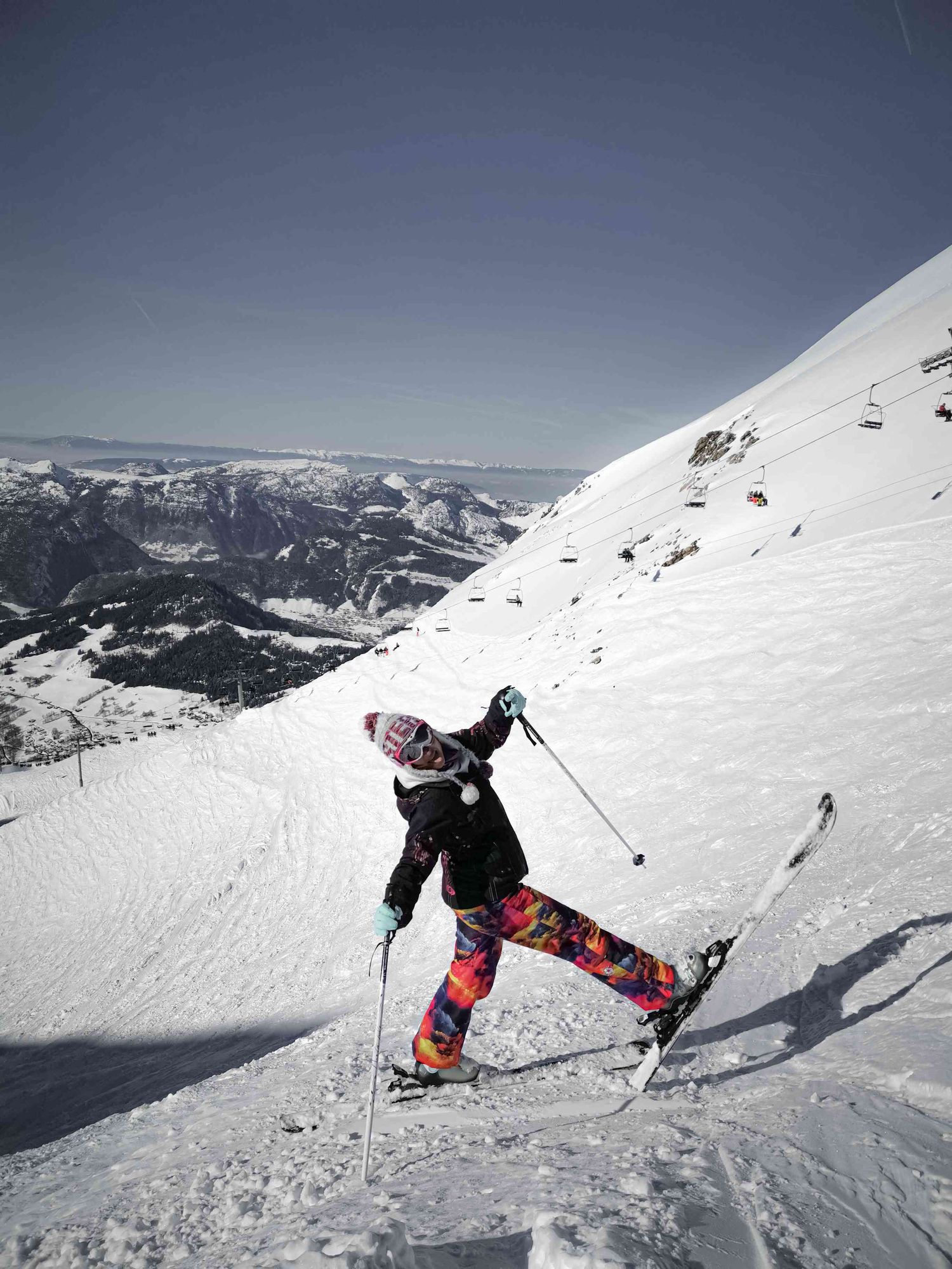 Ski alpin à La Clusaz