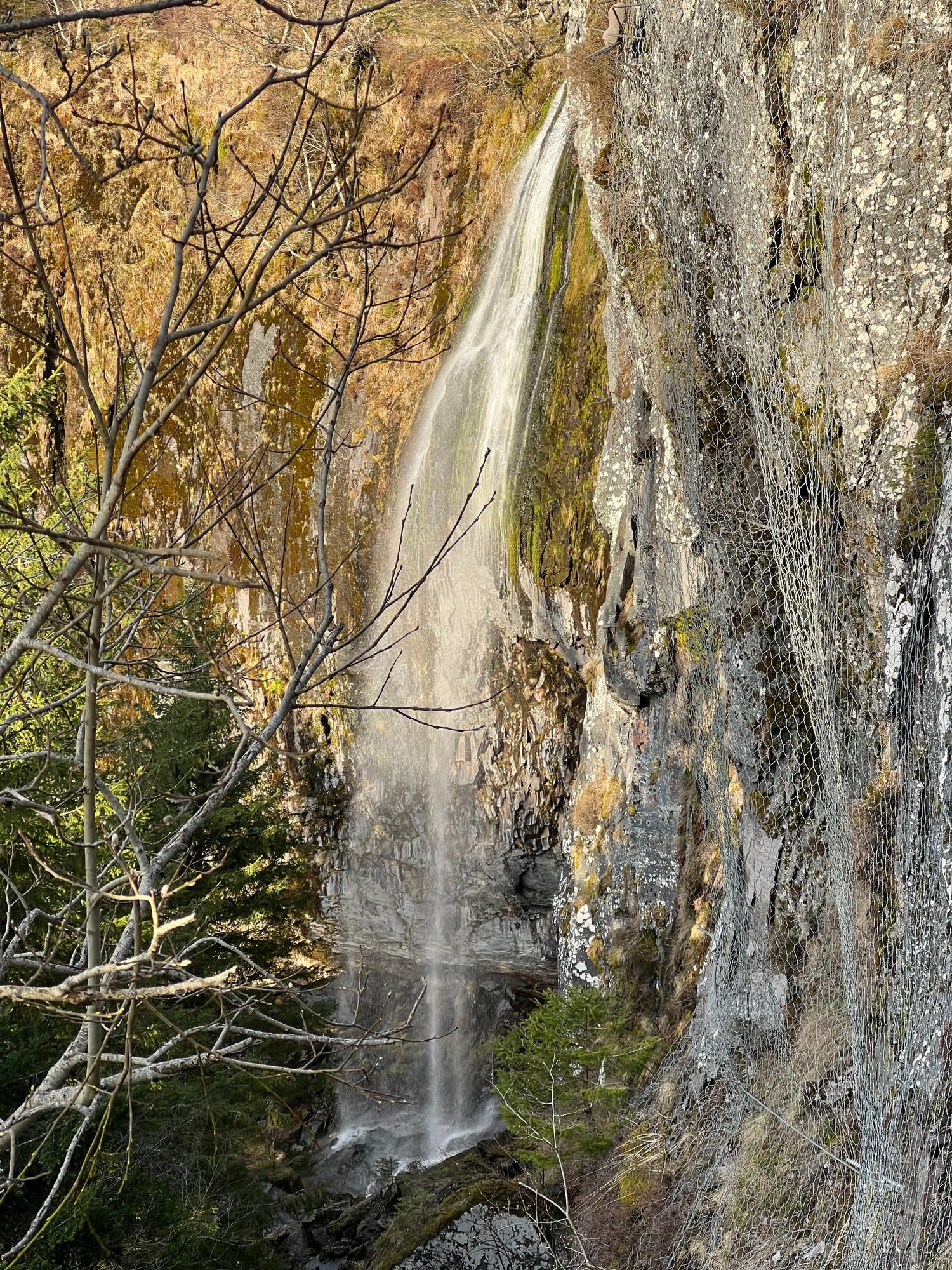 La grande cascade dans le Puy-de-Dôme