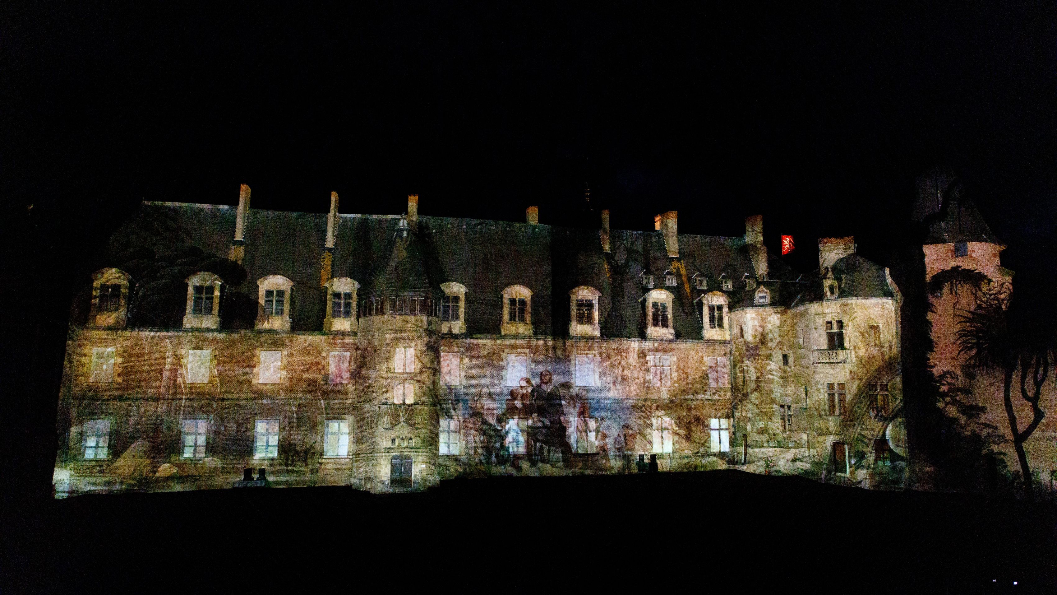 Château de La Palice, son et lumière estival