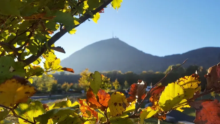 Puy de Dôme à l'automne